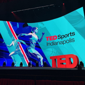 TedSports Indianapolis conference stage