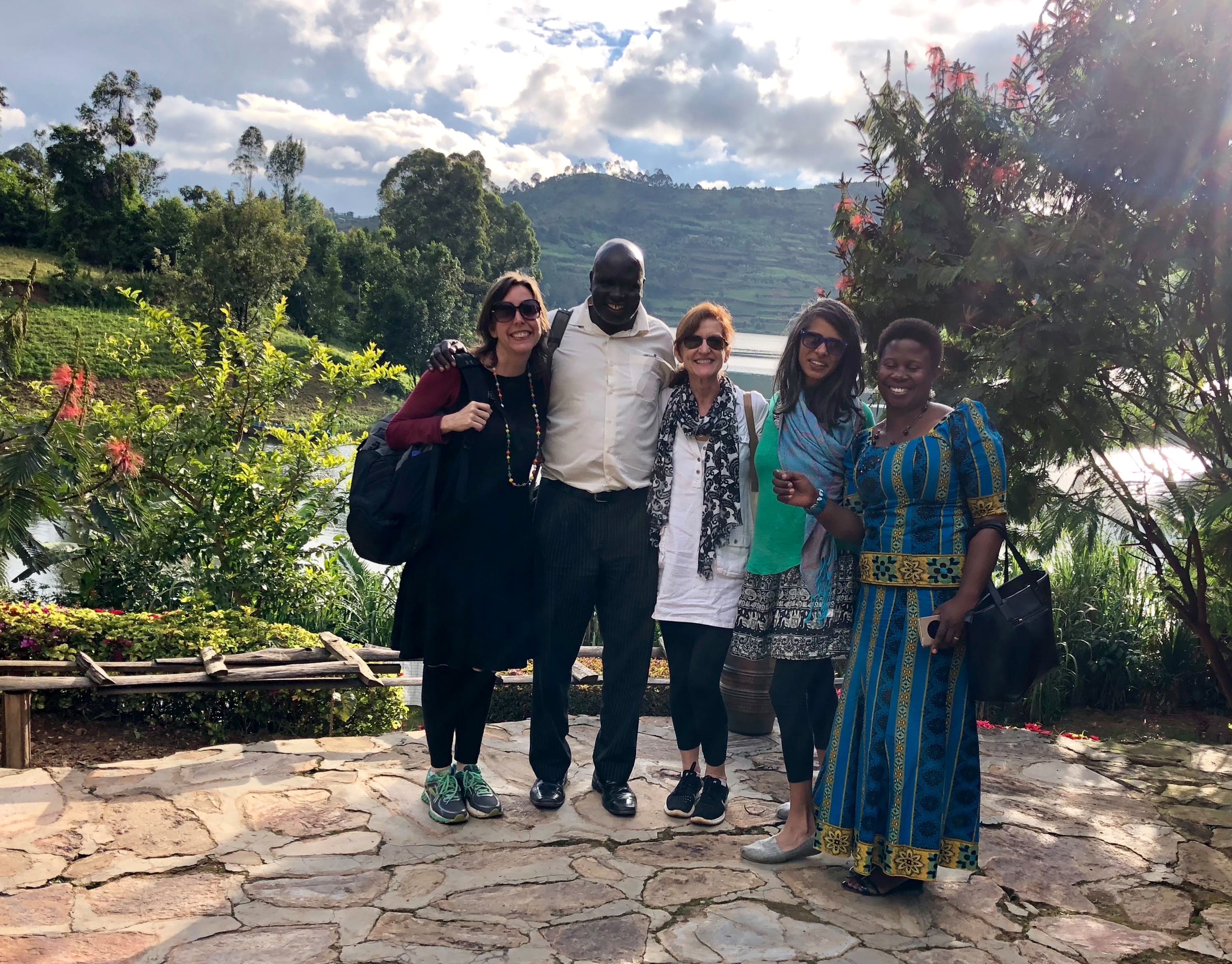 msgh faculty at lake bunyonyi