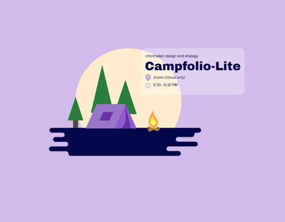 Campfolio Lite flyer