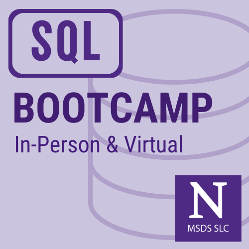 Flyer for the SQL Bootcamp