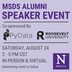 Flyer for MSDS event.