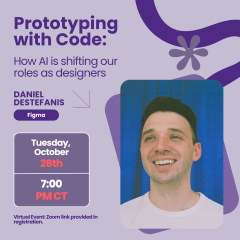 Flyer for this event.