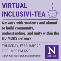 Flyer for the Inclusivi-tea event.