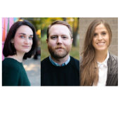 Allison Epstein, Alex Higley, and Nicole Schnitzler