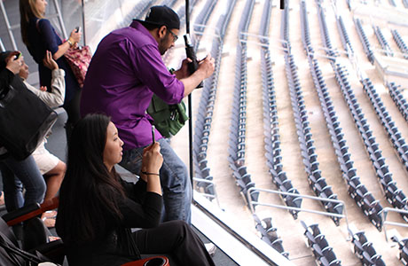 MSA students at Soldier Field