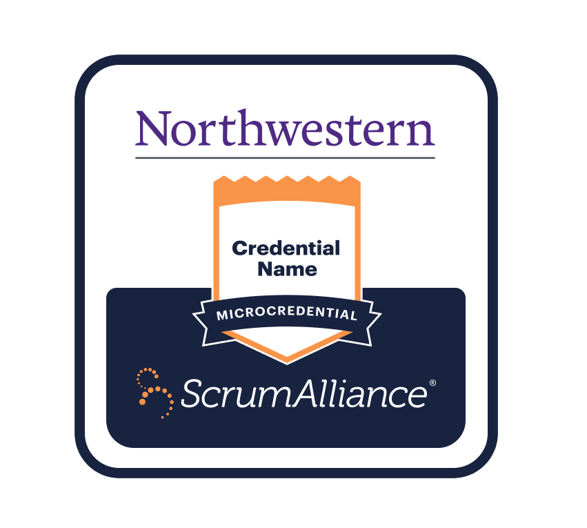Scrum Alliance badge