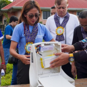 Heidi Sampang in the Philippines. She earned her master's in Global Health from Northwestern SP