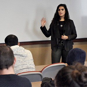 Northwestern SPS alum Samantha Zarrini earned her Master's in Information Design and Strategy.